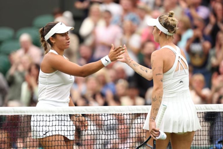 Defending Wimbledon women’s singles champion loses in first round