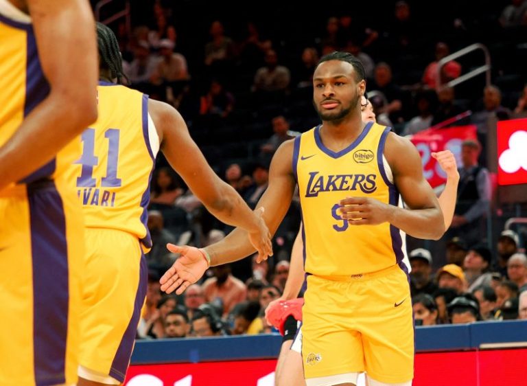 Lakers vs. Rockets: Bronny James has eight points in summer league loss