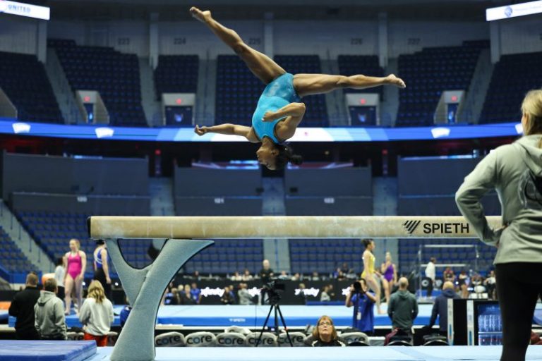We asked Simone Biles’ teammates what it’s like to train with her