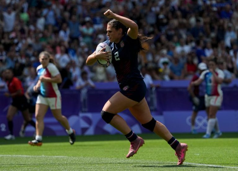 Look: Ilona Maher’s viral stiff arms praised by Ravens RB Derrick Henry