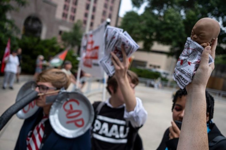 Mostly absent on GOP convention stage: Abortion, gun rights and Reagan