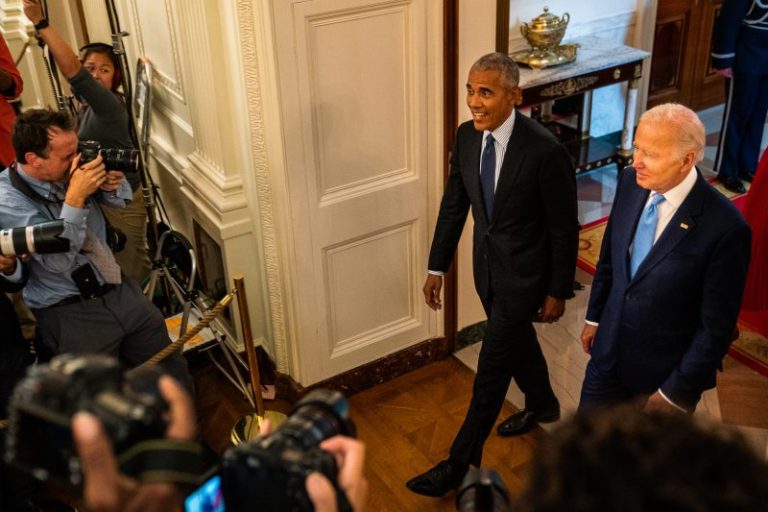 Obama tells allies Biden needs to seriously consider his viability