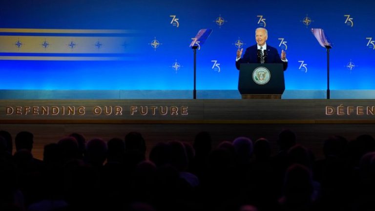 Biden faces major test on global stage as NATO summit gets underway