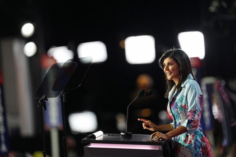 Nikki Haley calls for unity in speech endorsing Trump at RNC convention