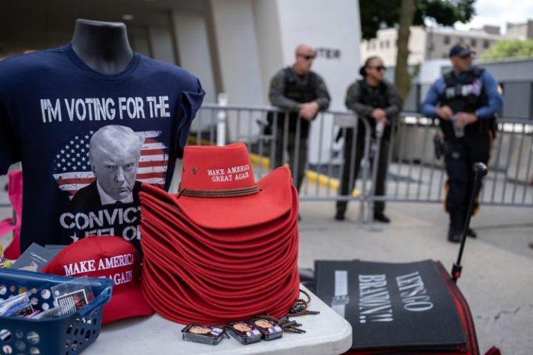 ‘It’s now last week’s news’: Trump voters brush off his court cases