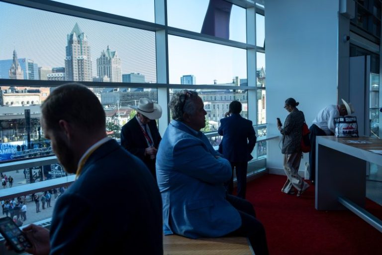 Corporate donors swarm GOP convention: ‘It’s like a cocktail party’