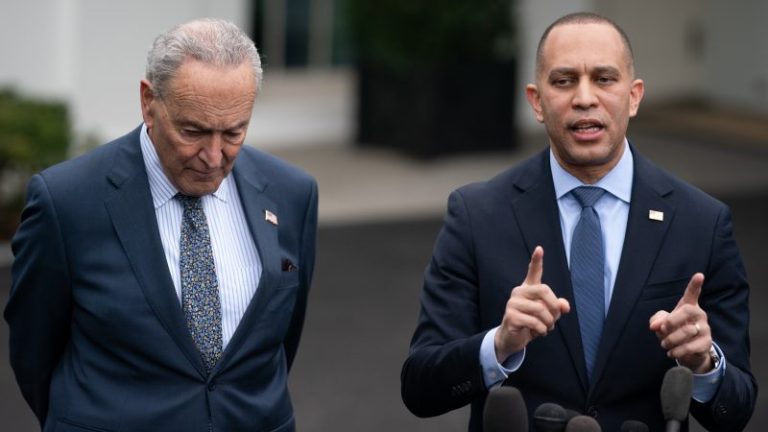 Jeffries, Schumer privately warned Biden he could imperil Democrats