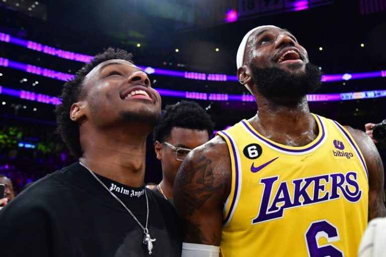 Bronny James will be calling his iconic father by new name on court