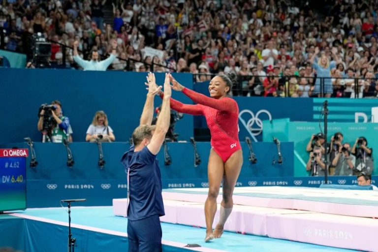 Simone Biles adds another Olympic gold in vault final