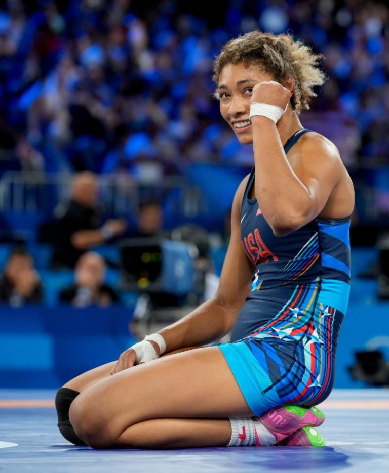 Kennedy Blades will wrestle for gold at the 2024 Paris Olympics