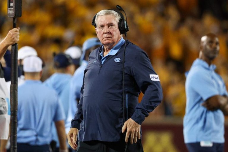 Mack Brown sorry for reaction after North Carolina’s loss to James Madison