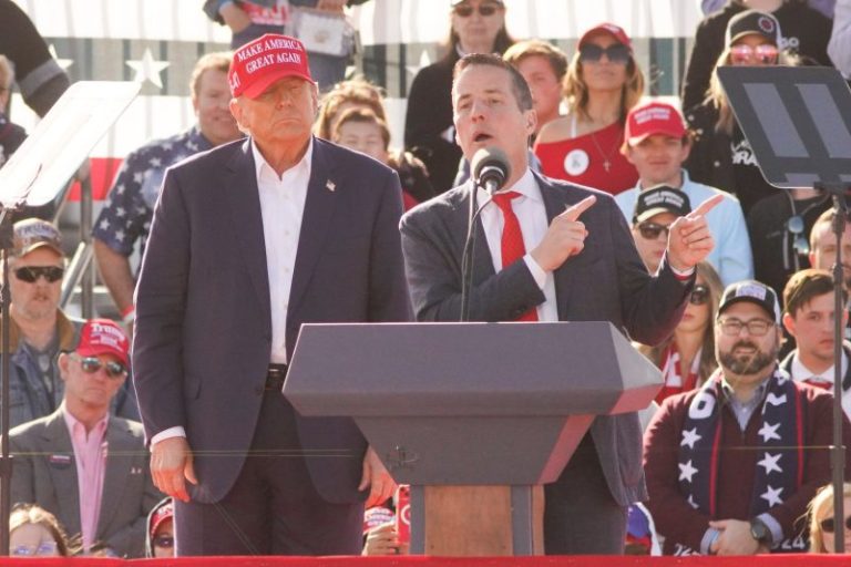 Senate Republican candidates are trailing Donald Trump