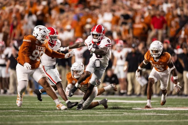 Georgia is new No. 1 in the College Football Playoff bracket projection