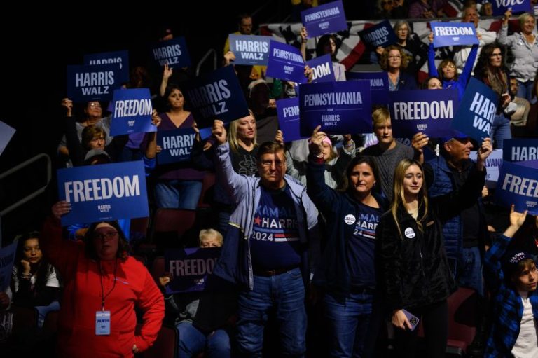 Democratic support has flipped from anti-Trump to pro-Harris