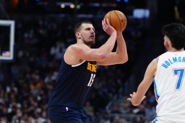Jokic makes NBA history as Nuggets hand Thunder first loss of season