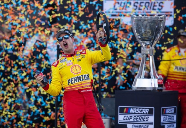 Logano wins third NASCAR Cup championship to enter exclusive club