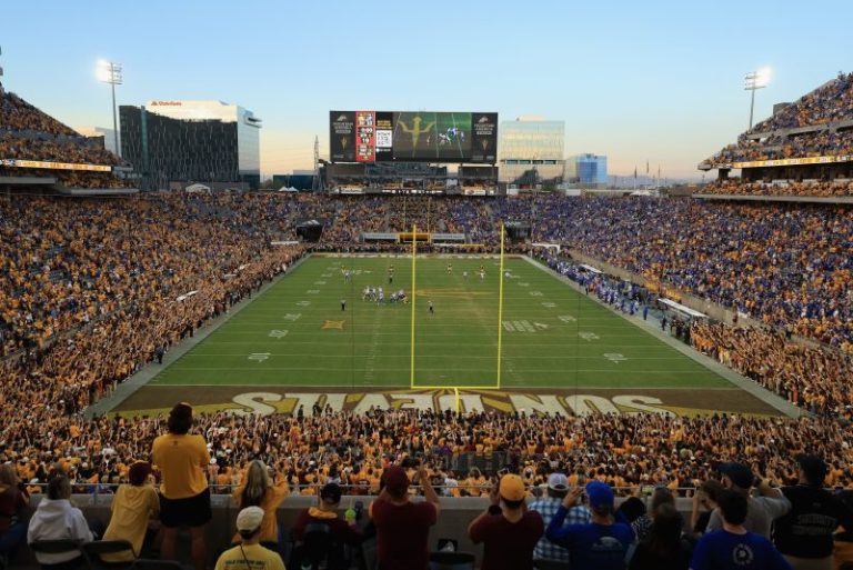 Arizona State fans rush field prematurely, but Sun Devils hold on