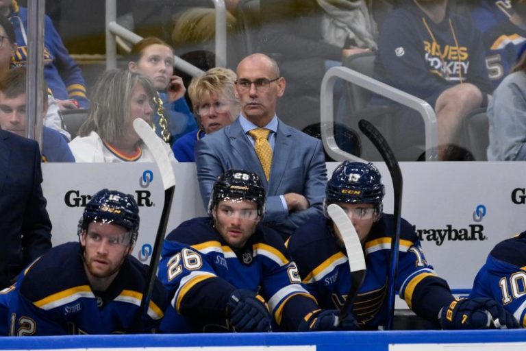 St. Louis Blues make surprising coaching change after slow start