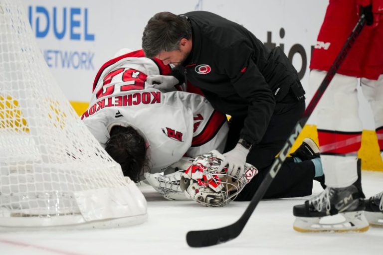 Hurricanes lose a second goaltender to injury; Penguins make trade