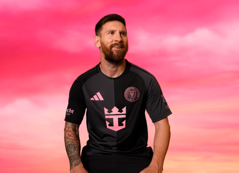 How to buy the new Inter Miami away kit modeled by Messi
