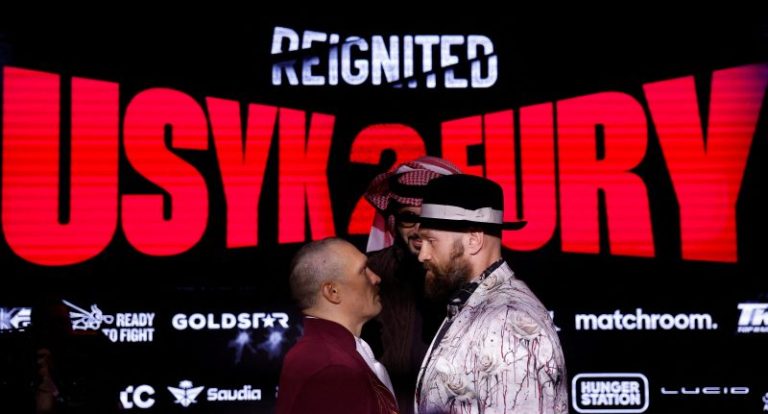 Live updates: Tyson Fury looks for revenge against Oleksandr Usyk