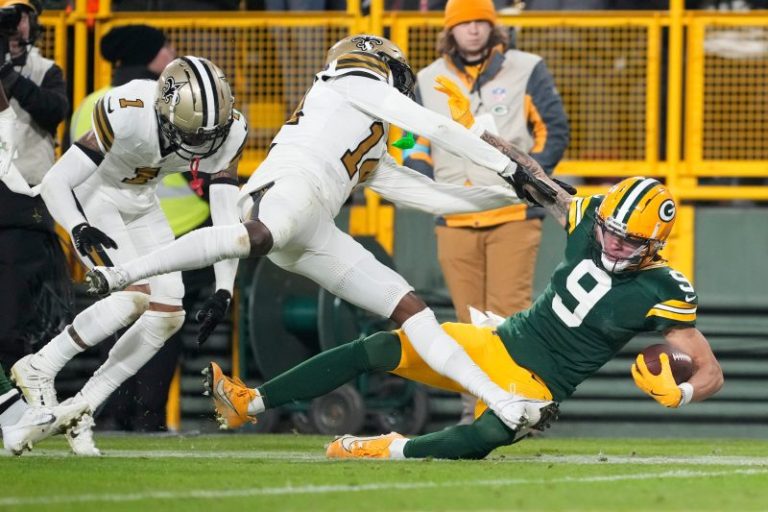 Why Packers WR Christian Watson left MNF