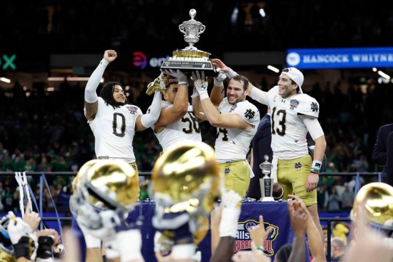 If Notre Dame wants to celebrate Georgia win, it must beat Penn State