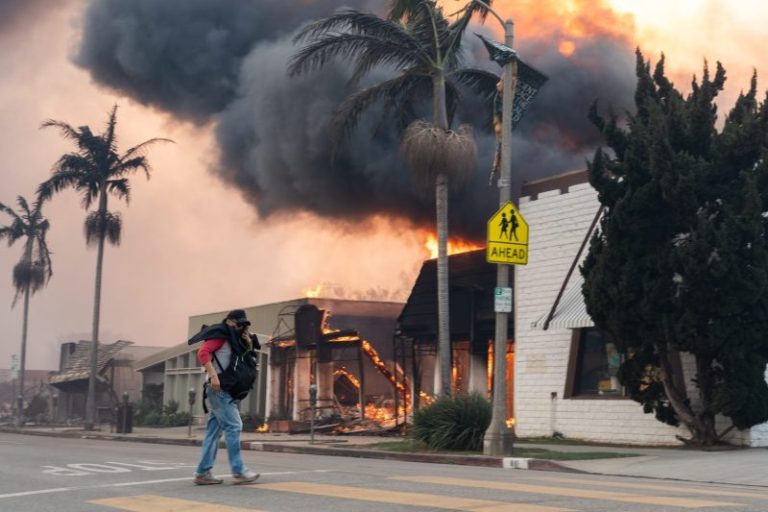 Olympic champion caught in LA fires: ‘Worse than any apocalypse movie’