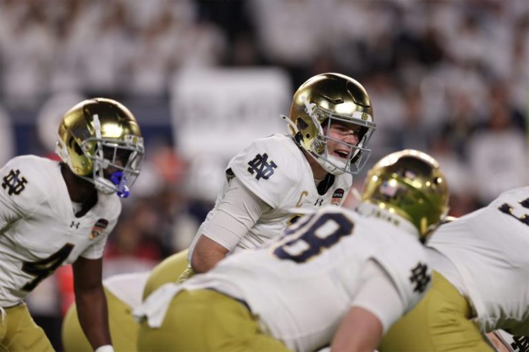 Riley Leonard injury: Notre Dame QB returns to Orange Bowl after concussion scare