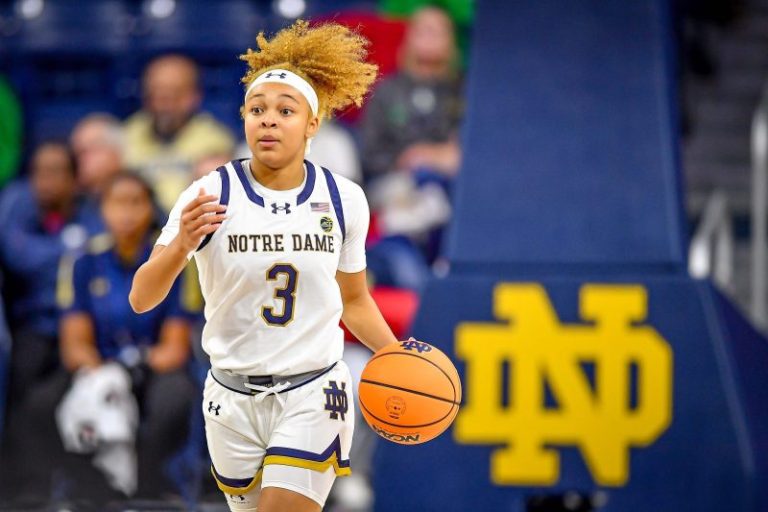 Hannah Hidalgo, Olivia Miles lift Notre Dame over Louisville: Highlights