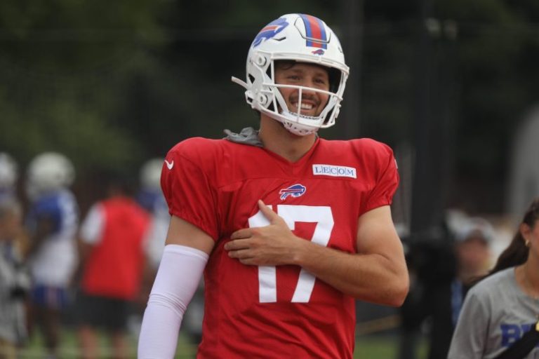 QB Josh Allen talks with USA TODAY Sports about that ‘big number’