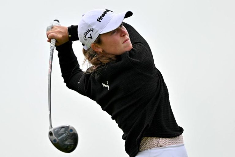 Watch: Golfer gets hole-in-1 off another ball at Women’s British Open