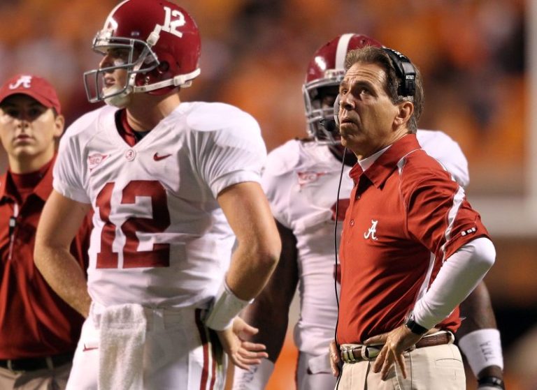 Nick Saban dismisses Greg McElroy’s claim he could return to coaching