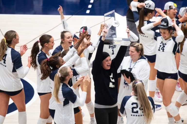 Penn State volleyball unbothered by No. 2 ranking behind Nebraska
