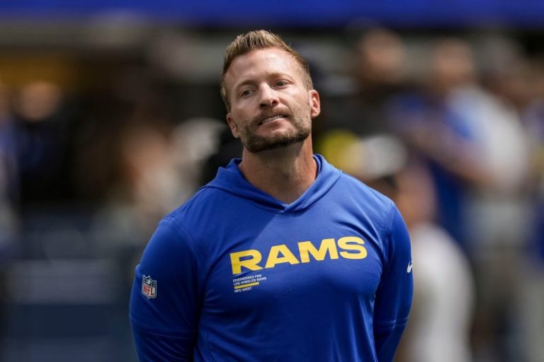 Rams coach Sean McVay suffered torn plantar fascia in Week 2 win