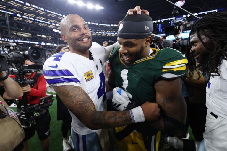 Cowboys and Packers tie in historic overtime shootout on Sunday night