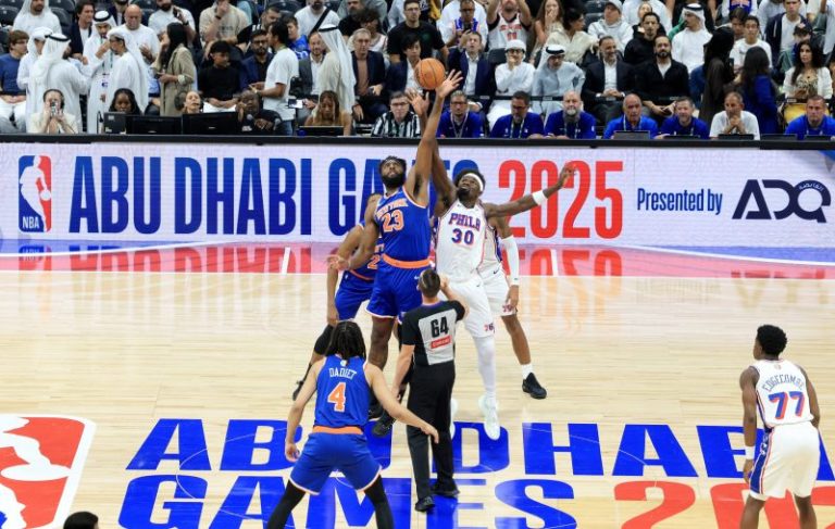 Knicks beat 76ers in Abu Dhabi to open NBA preseason: Highlights