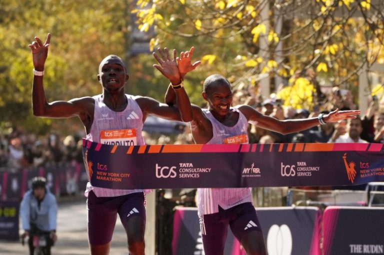 Obiri sets women’s NYC Marathon record; Kipruto wins men’s photo finish