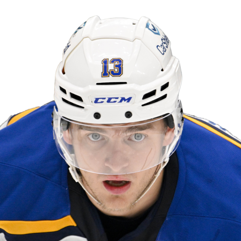 Blues forward out after being burned on legs in home accident