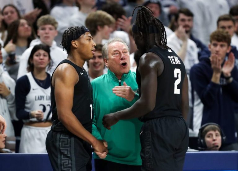 Tom Izzo tells Michigan State’s Kur Teng ‘you can’t guard my mother’