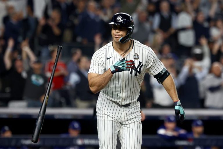 Giancarlo Stanton says he can’t open anything due to elbow pain