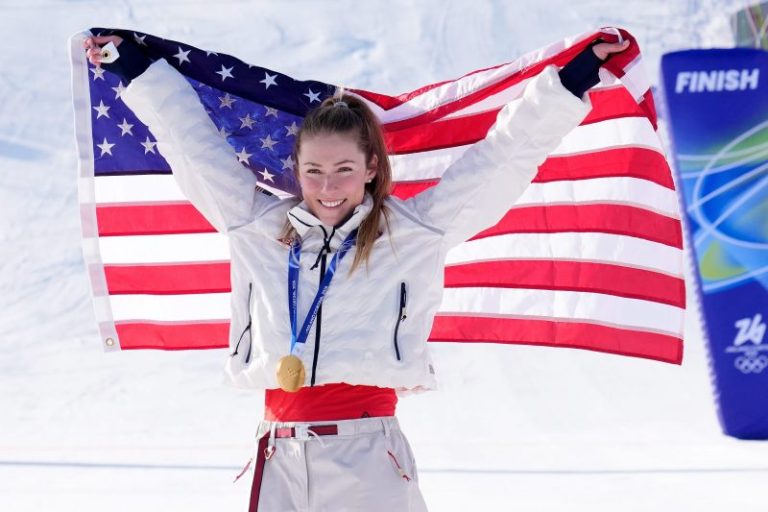 Shiffrin snaps her Olympic drought, wins gold with dominating slalom