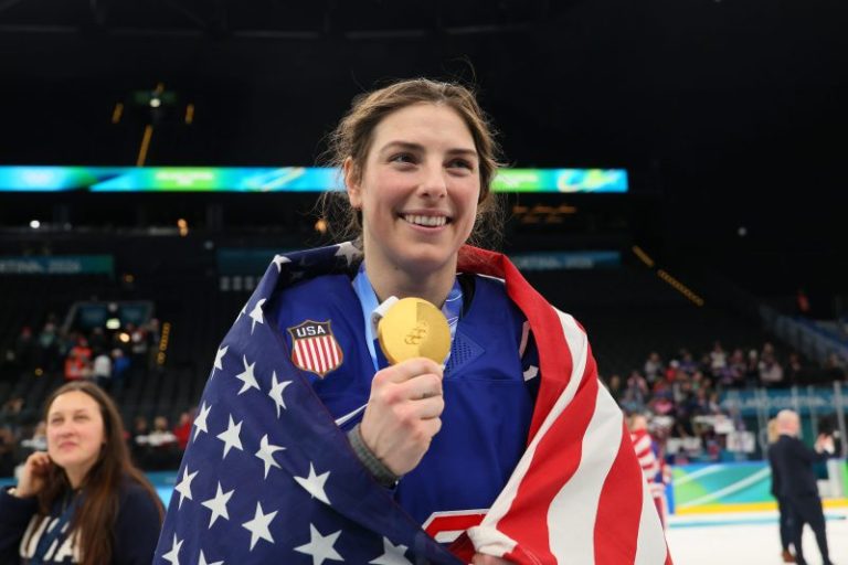 Hilary Knight response to Trump’s locker room joke? ‘Women aren’t less than’